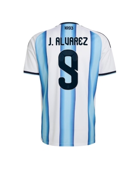 Billige Fotballdrakt Argentina Julian Alvarez #9 Replika Hjemmedrakt VM 2026 Kortermet Billige Fotballdrakt Argentina Julian Alvarez #9 Replika Hjemmedrakt VM 2026 Kortermet